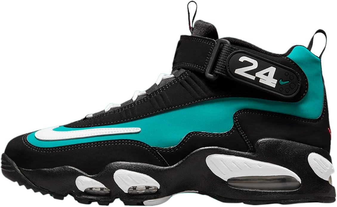 Tenis Nike Air Griffey Max 1 para Hombre Negro/Multicolor-Agua Fresca (DM8311 001) - Talla 9