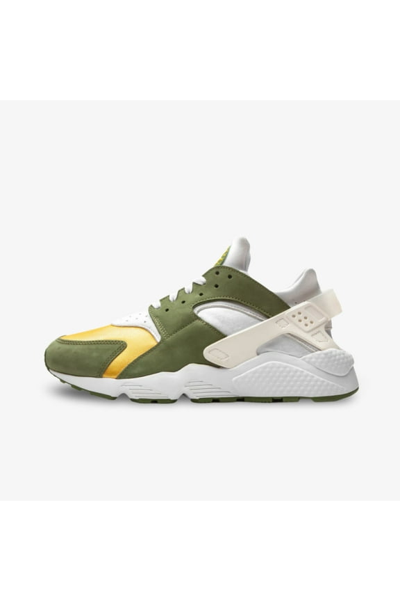 (Men's) Nike Air Huarache LE x Stüssy 'Dark Olive' (2021) DD1381-300