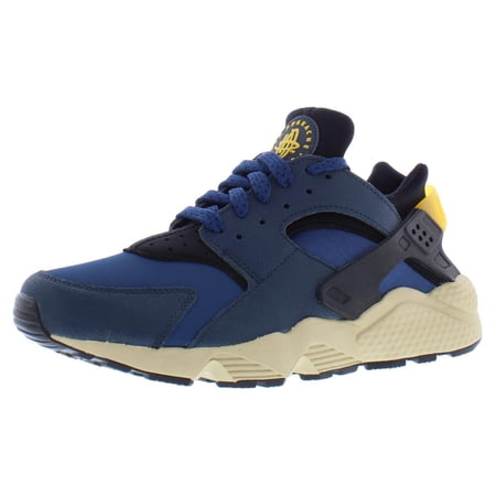 Men's Nike Air Huarache PRM "Armory Navy" Blk/Univer Gld (DZ4852 001) - 8.5