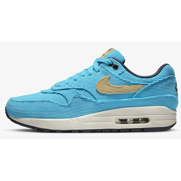 Men's Nike Air Max 1 PRM Baltic Blue/Sesame-Gridiron (FB8915 400) - 8