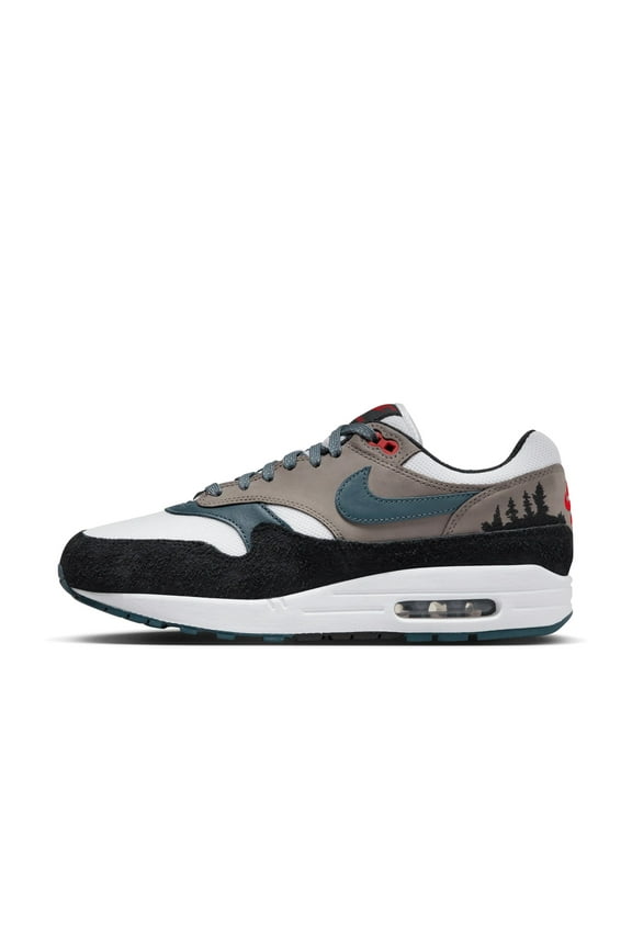 Men's Nike Air Max 1 PRM "Escape" White/Slate Blue-Black (FJ0698 100) - 5