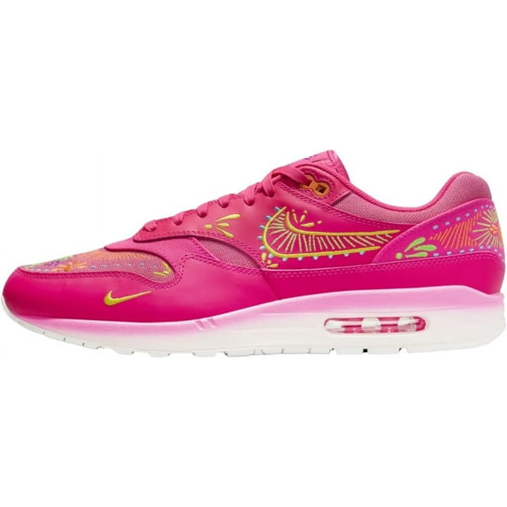 Men's Nike Air Max 1 PRM Hyper Pink/Sail-Opti Yellow (FQ8172 645) - 6.5