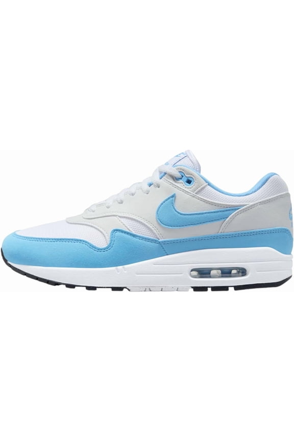 Men's Nike Air Max 1 White/University Blue (FD9082 103) - 7.5
