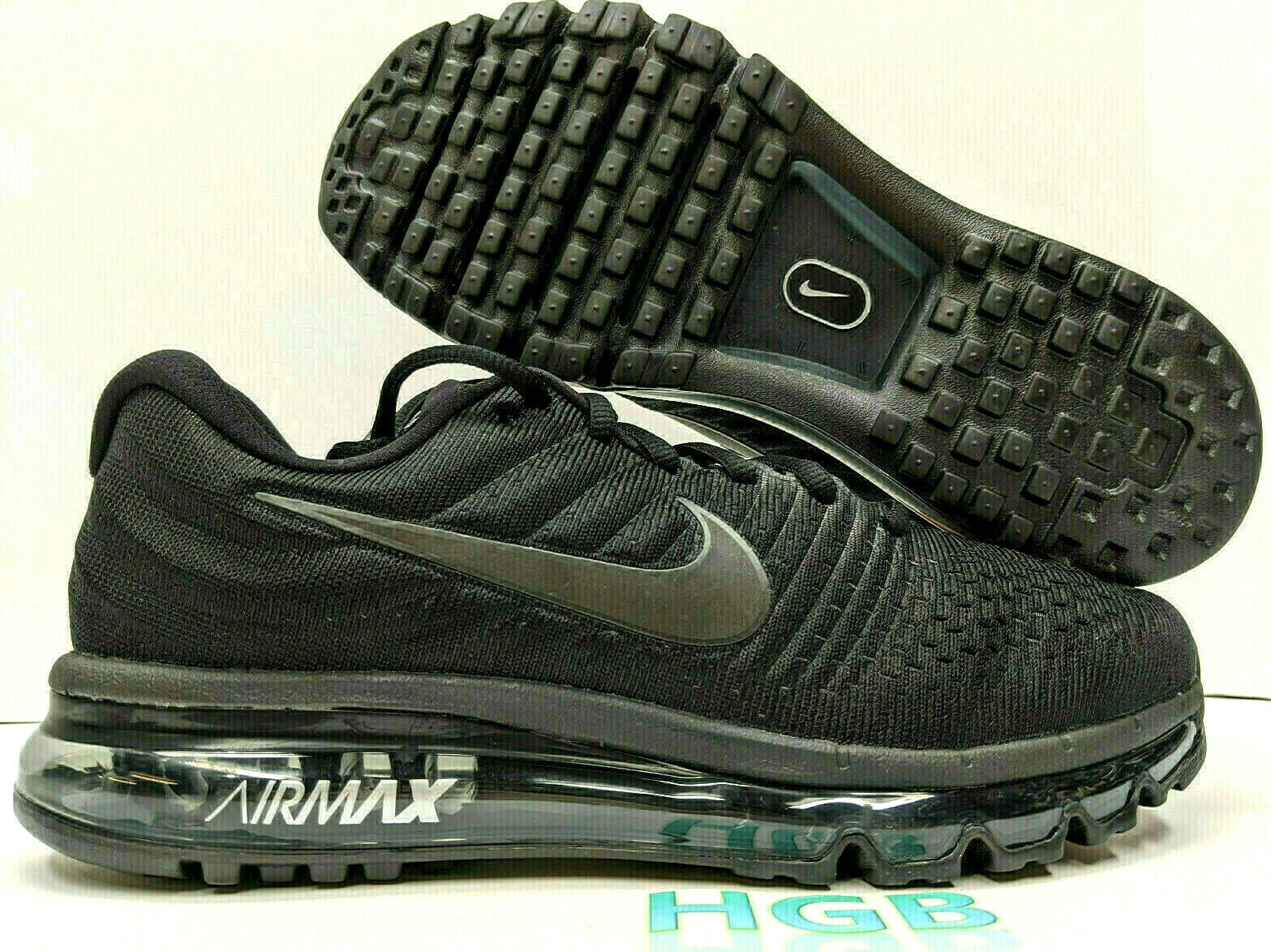 Nike Air Max 2017 849559-004 トリプルブラック Nike Air Max 2017 Triple Black 849559-004 Men's | eBay