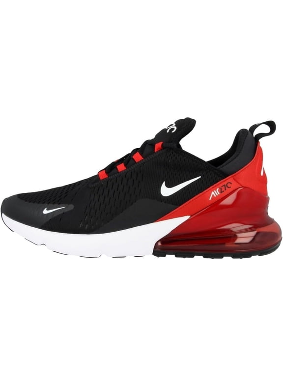 Men's Nike Air Max 270 Black/White-University Red (AH8050 022) - 9.5