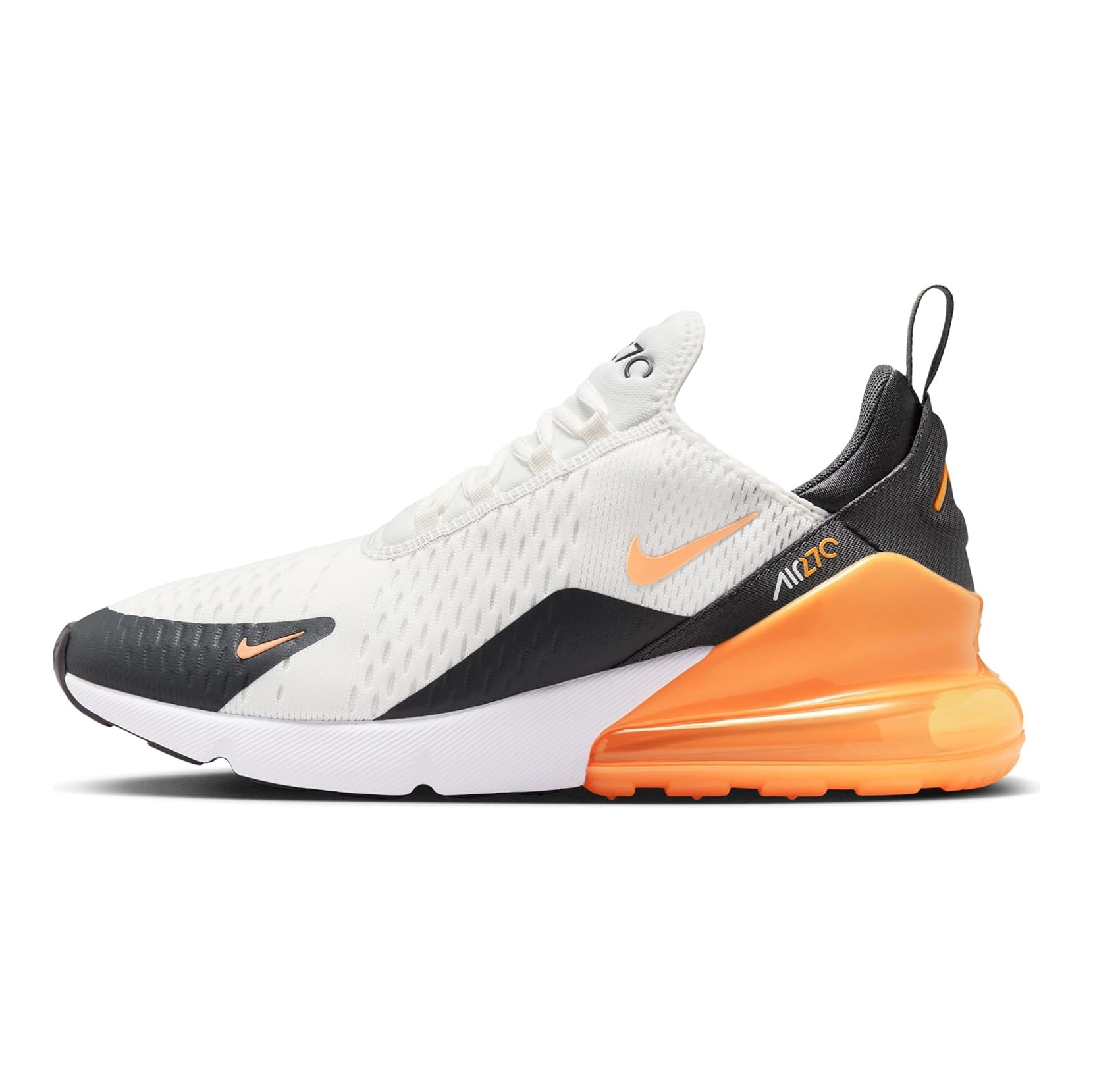 Men's Nike Air Max 270 Summit White/Laser Orange (AH8050 114) - 12