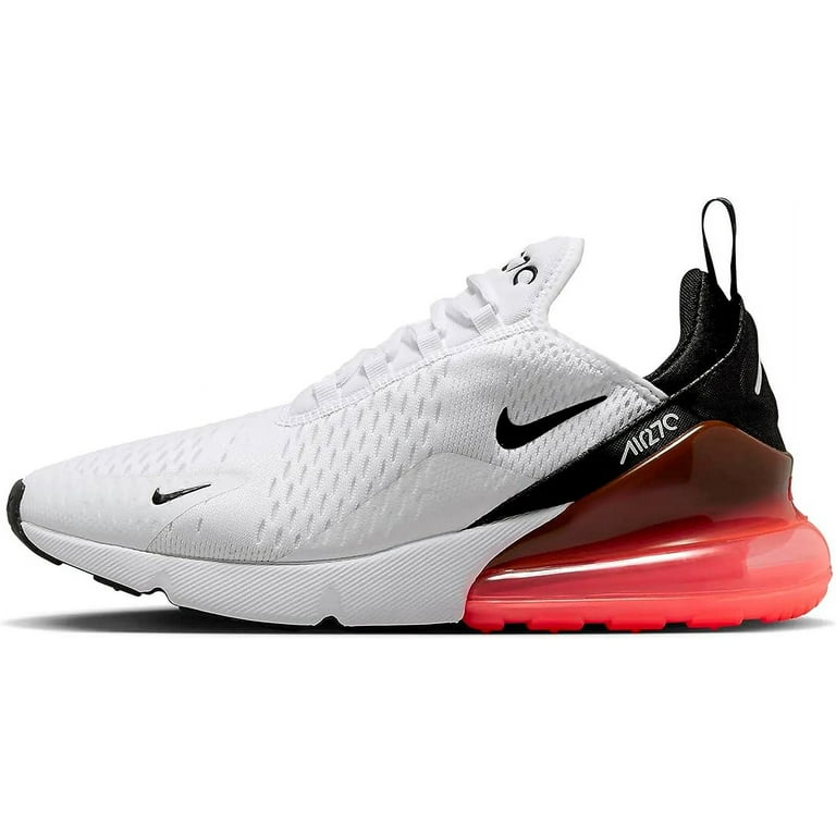Men s Nike Air Max 270 White Black Hot Punch FD0283 100 12