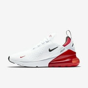 Men's Nike Air Max 270 White/Black-University Red (BV2523 100) - 11.5