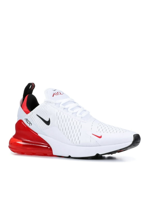 Men's Nike Air Max 270 White/Black-University Red (BV2523 100) - 13