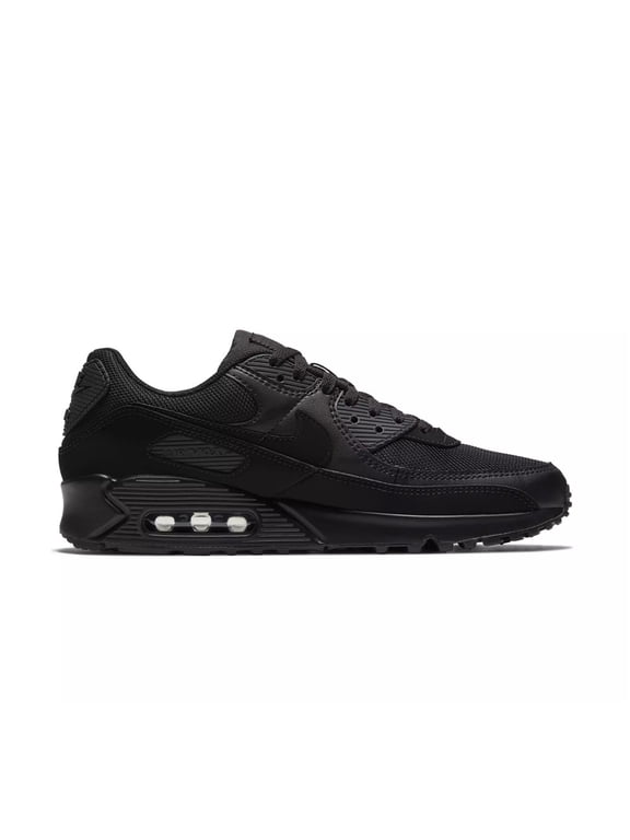 Men's Nike Air Max 90 Black/Black-LT Smoke Grey (DM0029 024) - 11