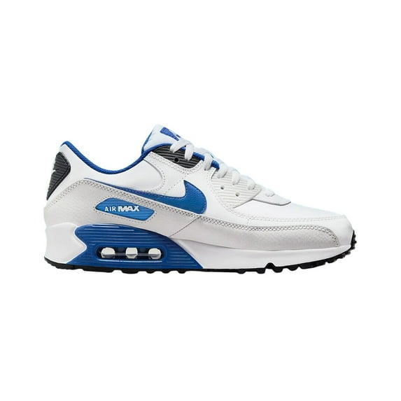 Men's Nike Air Max 90 LTR White/Game Royal-Photon Dust (FN6843 100) - 9