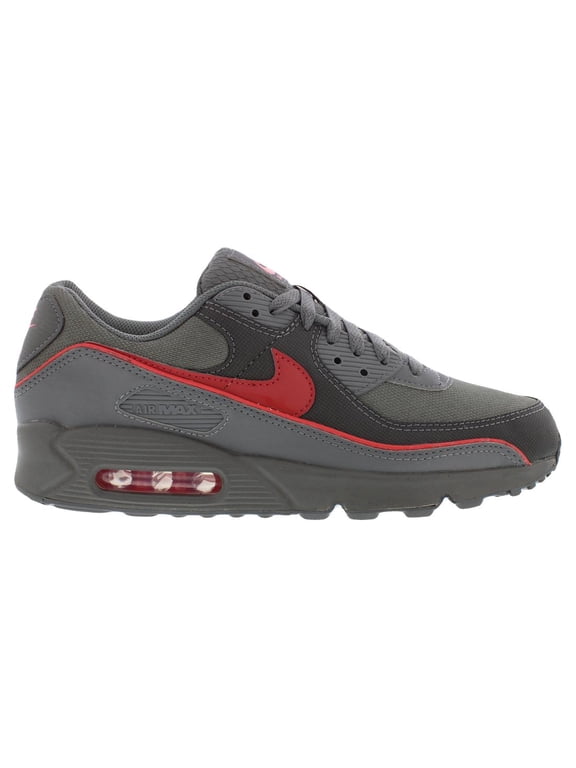 Men's Nike Air Max 90 PRM Iron Grey/University Red-Black (HV4517 001) - 10