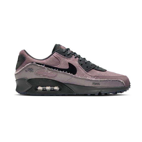 Men's Nike Air Max 90 PRM Lt Violet Ore/Black-Iron Grey (IQ0612 226) - 11