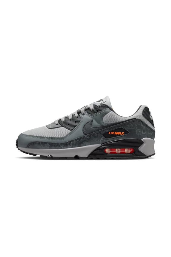Men's Nike Air Max 90 PRM Multi-Color/Black-Smoke Grey (IQ0172 900) - 12
