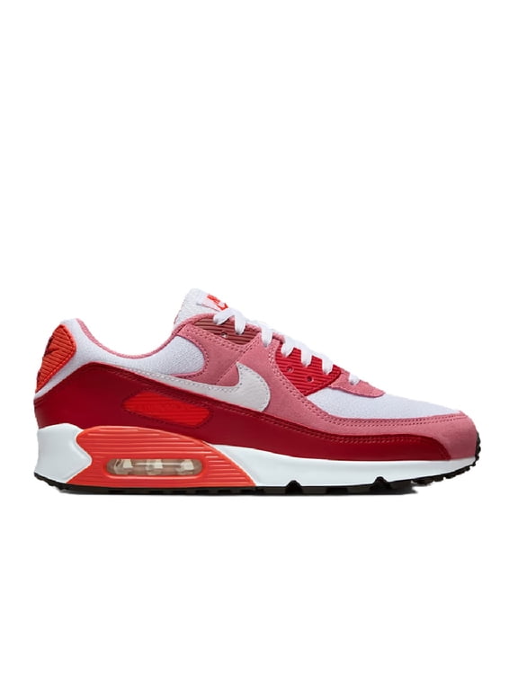 Men's Nike Air Max 90 Peony/White-LT Crimson (DM0029 600) - 11