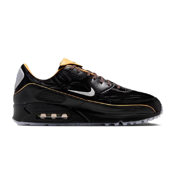 Men's Nike Air Max 90 SE "Mercurial" Blk/Wht-Gold Leaf-Pear (IR5903 010) - 11
