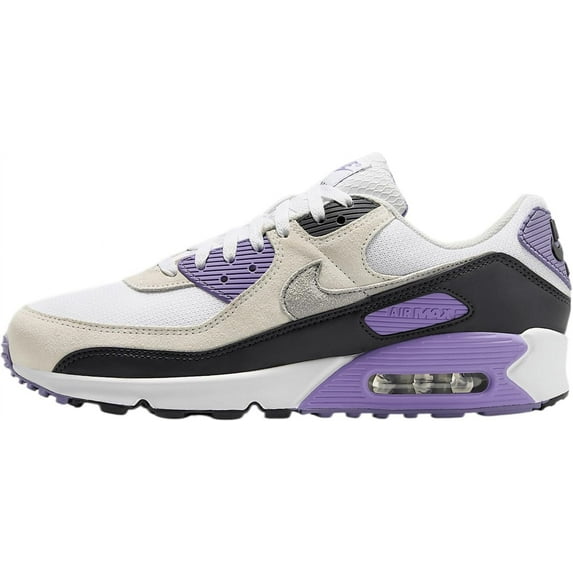 Men's Nike Air Max 90 White/LT Smoke Grey (DM0029 114) - 8.5