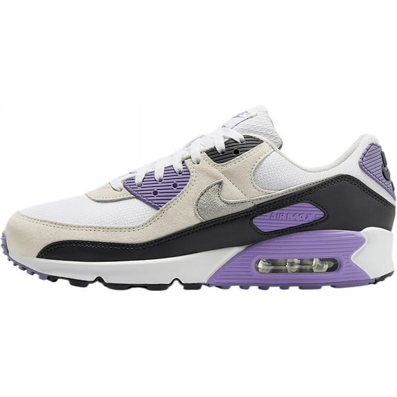 Men's Nike Air Max 90 White/LT Smoke Grey (DM0029 114) - 9