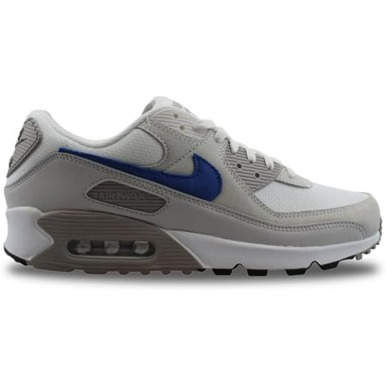 White Air Max Blue Grey Men's Nike Air Max 90 White/Racer Blue
