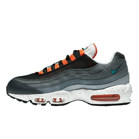 Men's Nike Air Max 95 Black/Aquamarine-Turf Orange (CZ0191 001) - 8