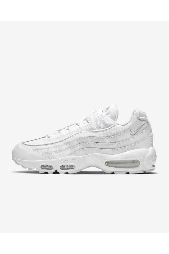 (Men's) Nike Air Max 95 Essential 'Triple White' (2020) CT1268-100