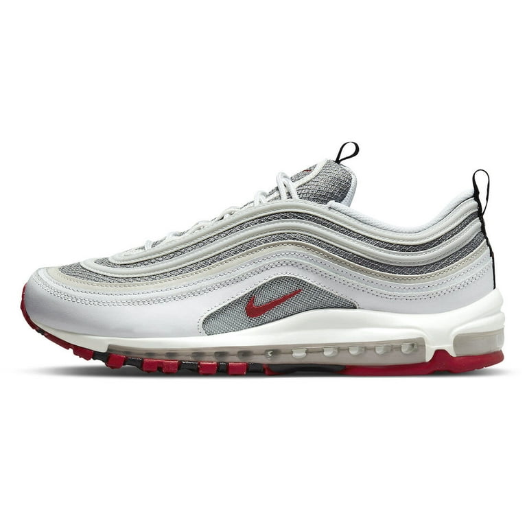 Men's Nike Air Max 97 White/Varsity Red (DM0027 100) - 10.5