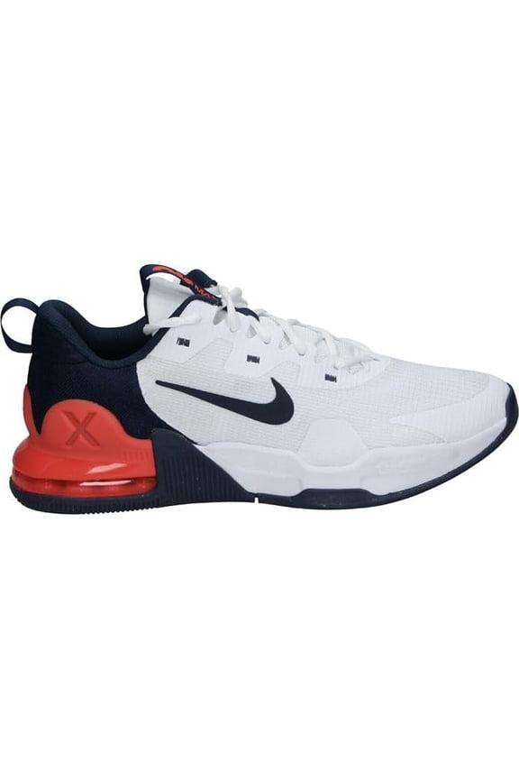 Men's Nike Air Max Alpha Trainer 5 White/Obsidian-Bright Crimson (DM0829 102) - 13