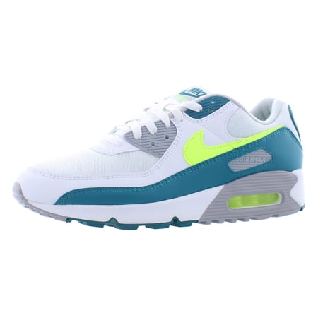 Nike Air Max III 90 Men's Shoes White-Hot Lime-Spruce-Grey Fog cz2908-100