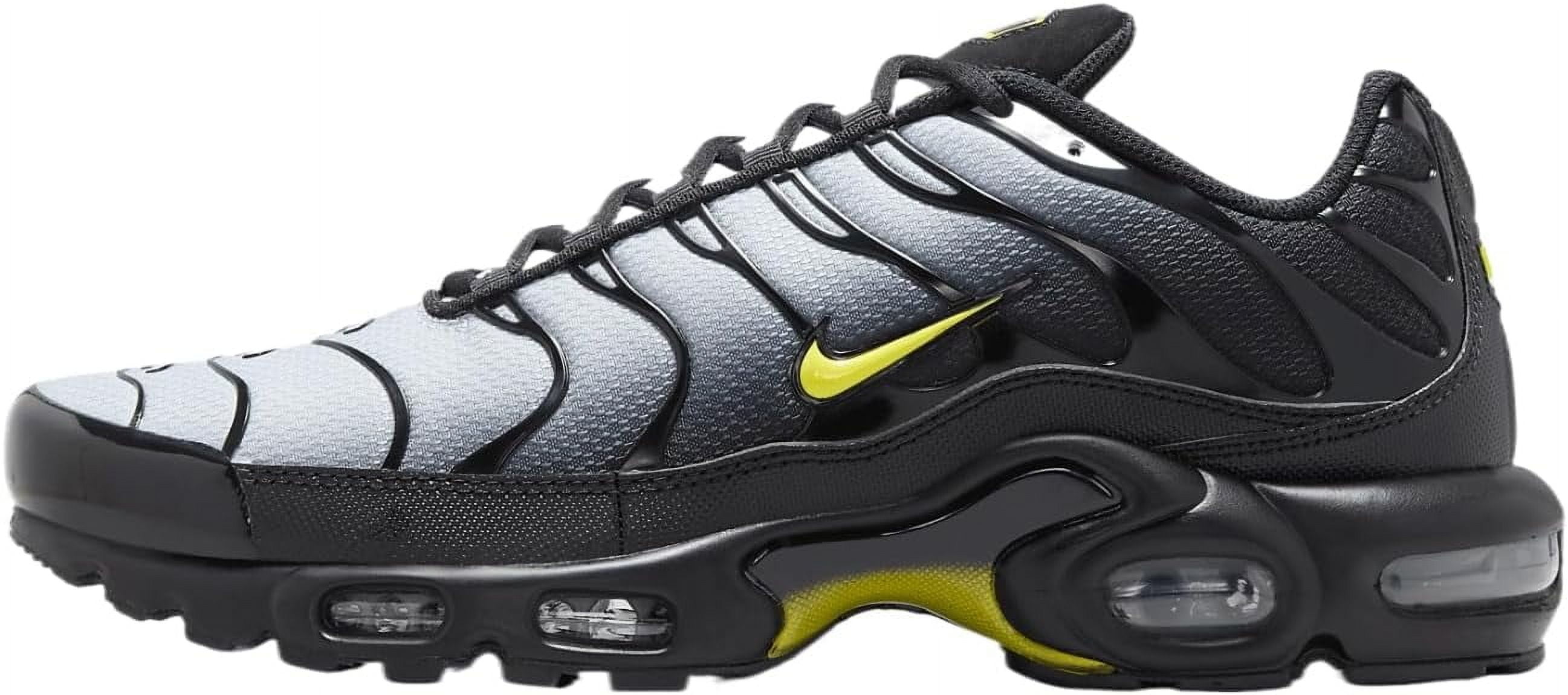 Men's Nike Air Max Plus Black/Opti Yellow-Wolf Grey (DM0032 012