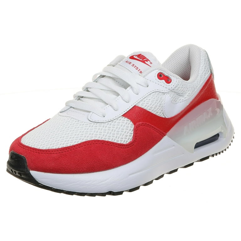 Men's Nike Air Max Systm White/White-University Red (DM9537