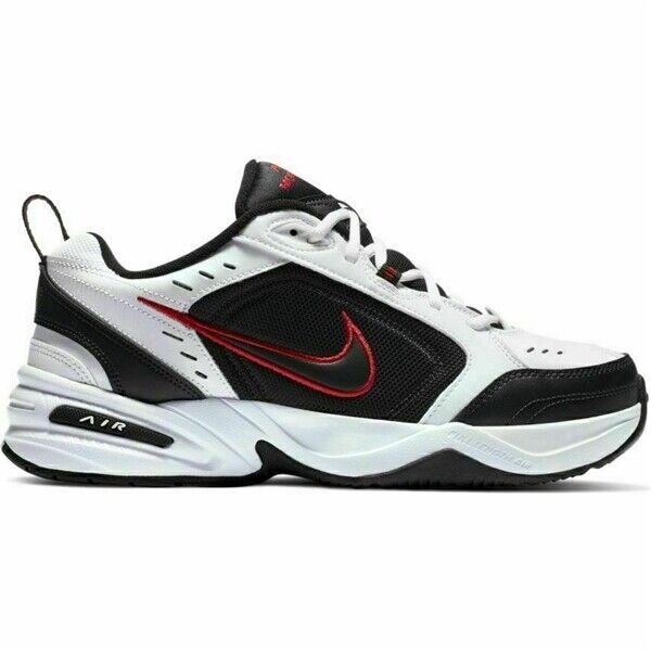 Men's Nike Air Monarch IV (4E) Training Shoe White/Black Size 15 Wide 4E - image 1 of 5