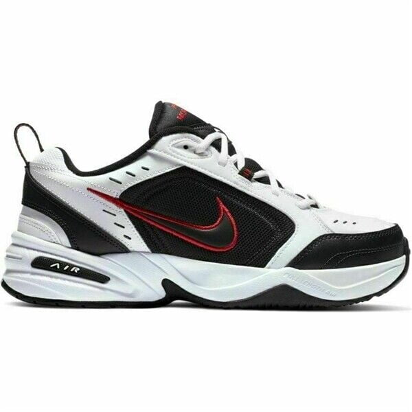 Men's Nike Air Monarch IV (4E) Training Shoe White/Black Size 15 Wide 4E