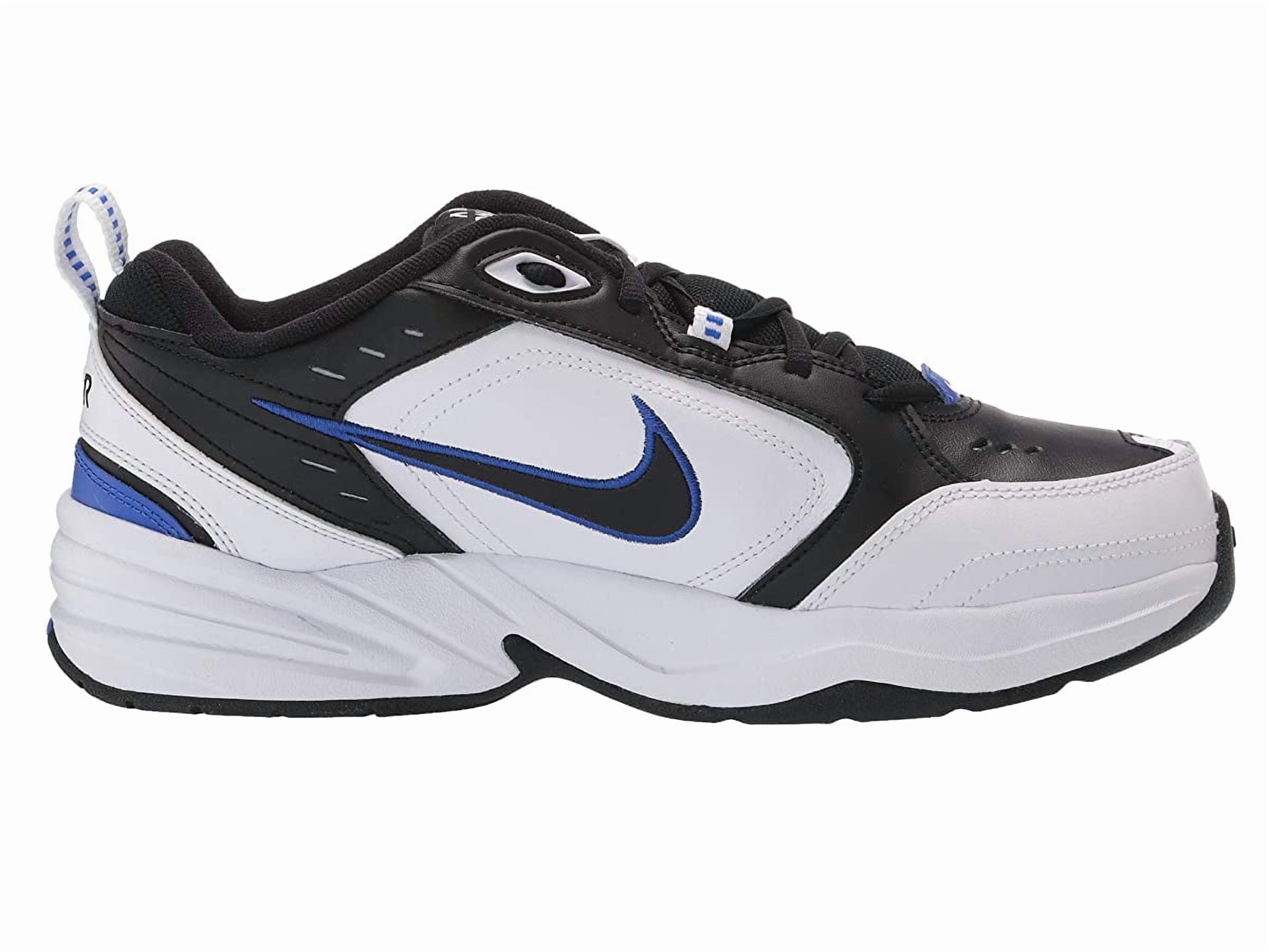 nike men's air monarch iv cross trainer black