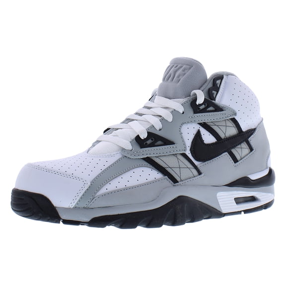 Men's Nike Air Trainer SC High White/Black-LT Smoke Grey (HJ9106 100) - 8