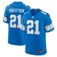 thumbnail image 1 of Men's Nike Amik Robertson  Blue Detroit Lions Game Jersey, 1 of 6