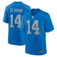 thumbnail image 1 of Men's Nike Amon-Ra St. Brown  Blue Detroit Lions Alternate Game Jersey, 1 of 6