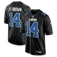 thumbnail image 1 of Men's-Nike Amon-Ra St. Brown Carbon Black Detroit Lions Carbon Fashion Jersey, 1 of 3
