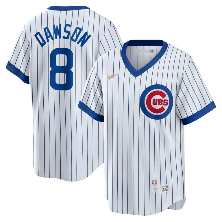 MLB Chicago Cubs (Andre Dawson) Men's Cooperstown Baseball Jersey