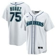 thumbnail image 1 of Men's Nike Andres Munoz White Seattle Mariners Home Replica Jersey, 1 of 3