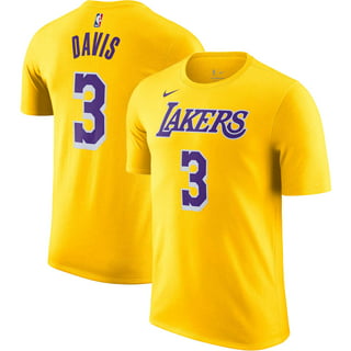 Los Angeles Lakers Nike 2021/22 City Edition Pregame Warmup Shooting T-Shirt  - Blue/Gold