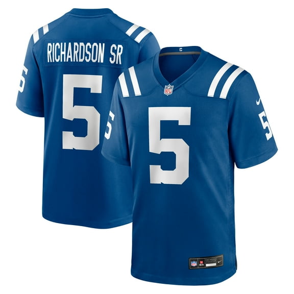 Men's Nike Anthony Richardson Sr.  Royal Indianapolis Colts Team Game Jersey