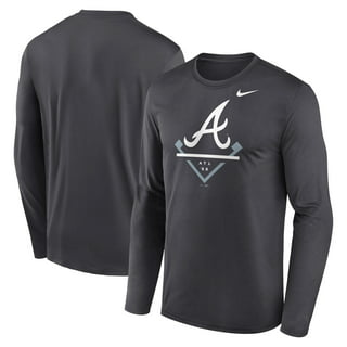 Lids Hank Aaron Atlanta Braves Nike Cooperstown Collection Name & Number T- Shirt - Royal