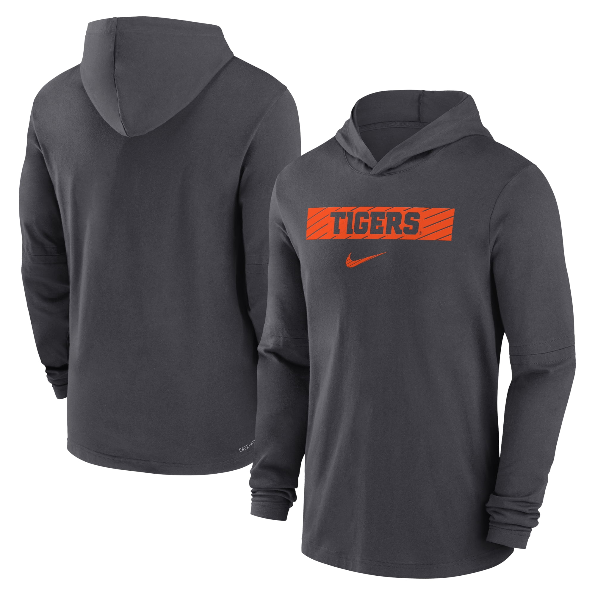clemson dri fit hoodie