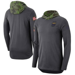 West Virginia Nike Camo Shirt Long Sleeve Men's Nike Black/Camo