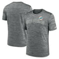 thumbnail image 1 of Men's Nike  Anthracite Miami Dolphins Velocity Arch Performance T-Shirt, 1 of 3