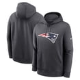 thumbnail image 1 of Men's Nike Anthracite New England Patriots Club Logo Pullover Hoodie, 1 of 3