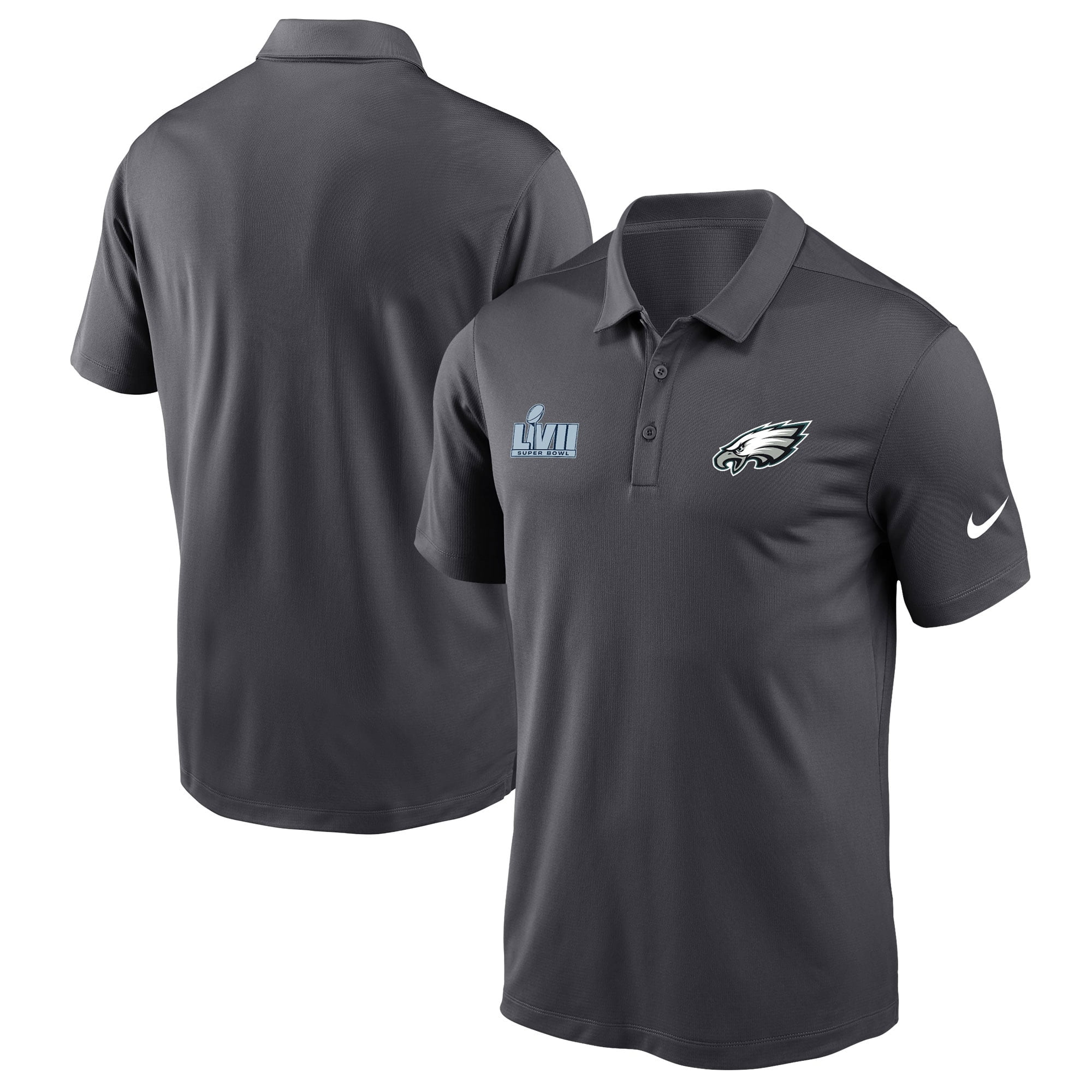 nike anthracite polo