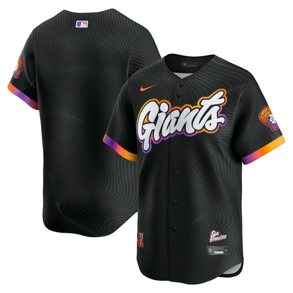 Men's Nike Anthracite San Francisco Giants 2025 City Connect Limited Jersey