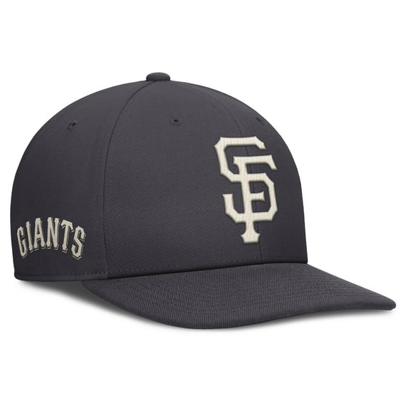 Men's Nike Anthracite San Francisco Giants Statement Pro Snapback Hat