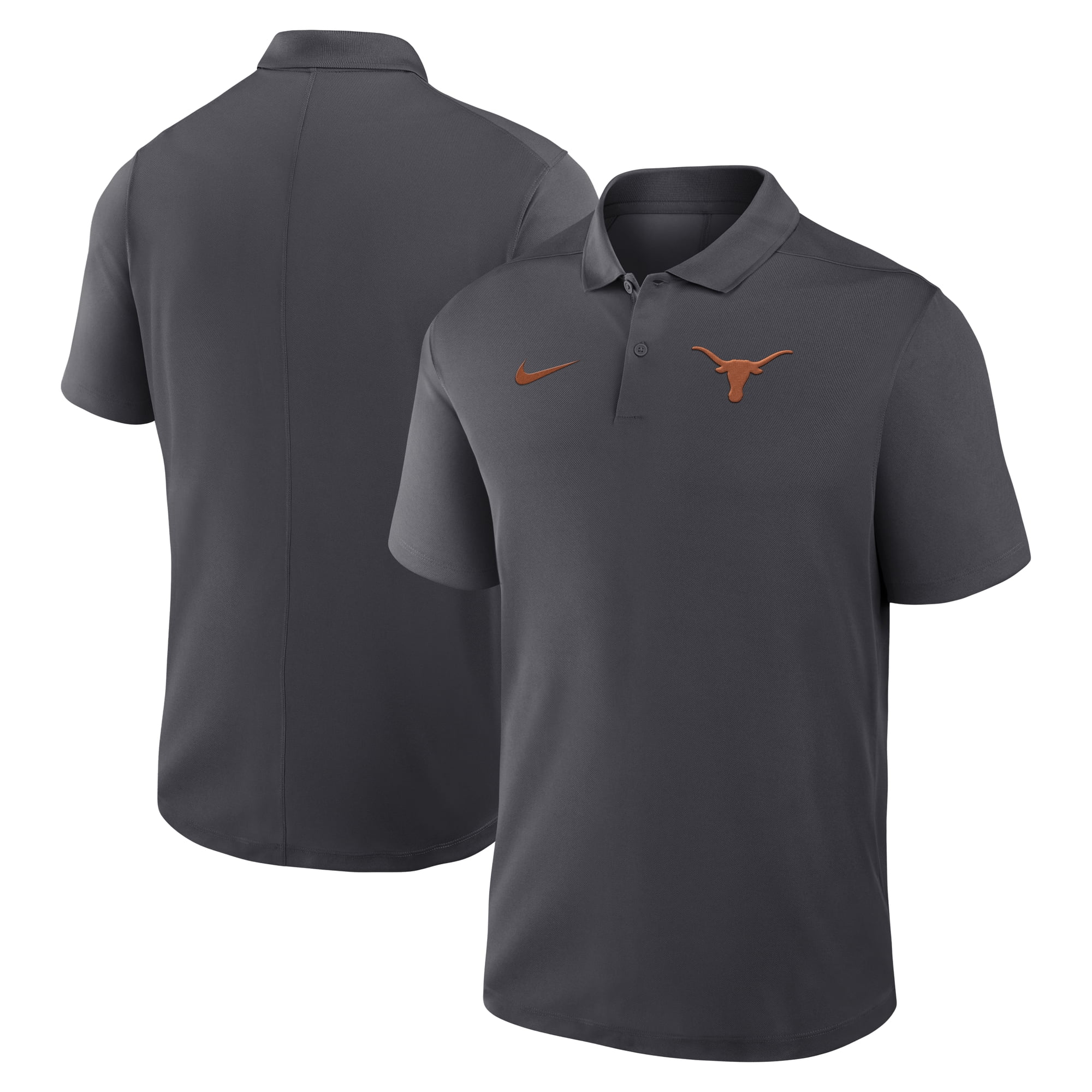 Men's Nike Anthracite Texas Longhorns Primetime Victory Primary Logo ...
